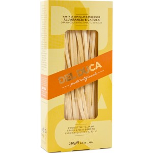 PASTA DI SEMOLA DI GRANO DURO ALL’ARANCIA E CAROTA