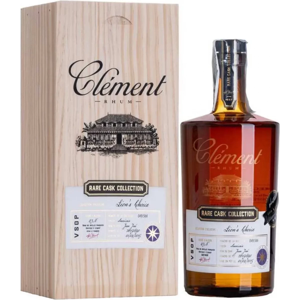 Rhum Rare Cask Sassicaia Clément Rhum
